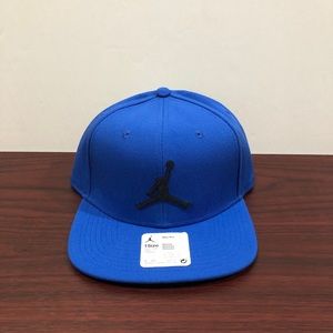 Jordan, Nike Pro Hat, AR2118-480, Blue & Black